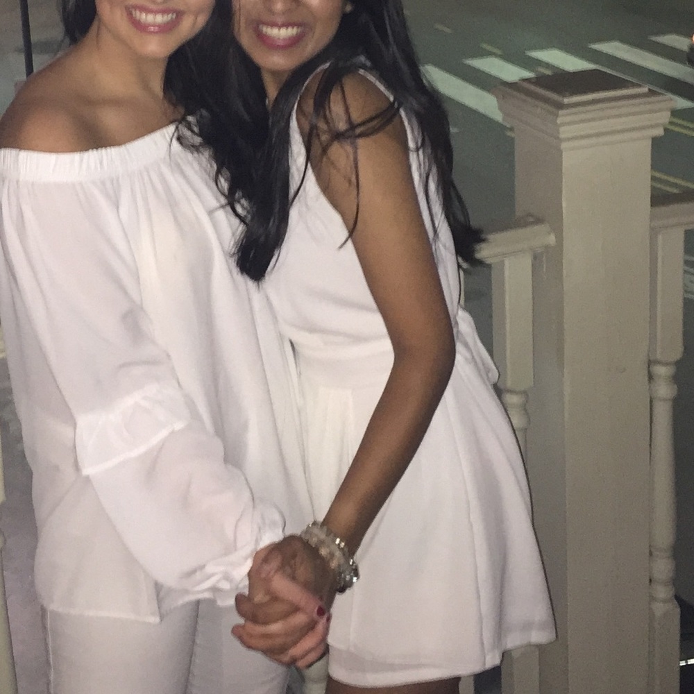 White romper